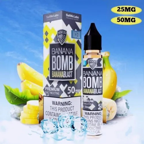 VGOD BANANA BOMB ICE - SALTNIC