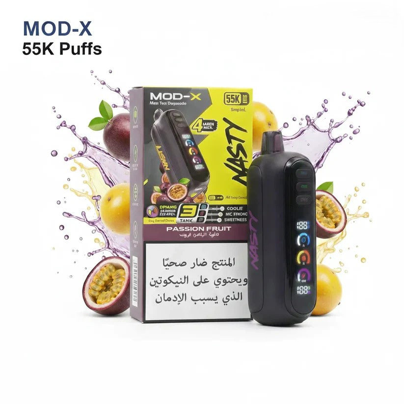 Nasty MOD-X 55K Disposable Vape (50MG)