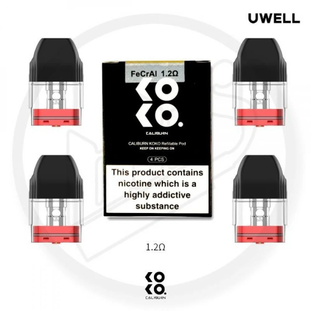 بودات يو وبل كوكو - Uwell Koko Pod (Red)