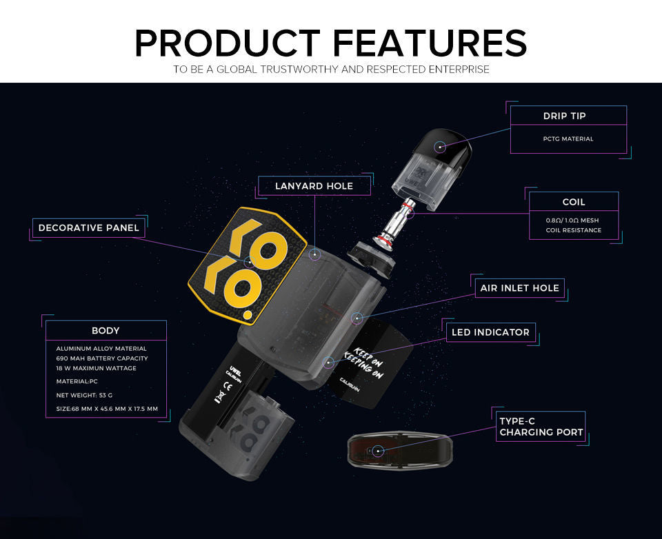 UWELL CALIBURN KOKO PRIME VISION KIT