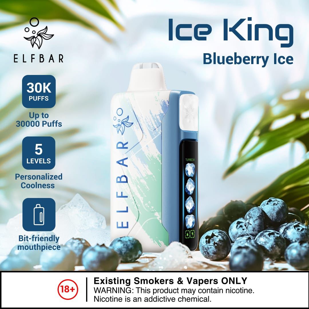 ELFBAR Ice King Disposable Vape 30k (20MG) Bida Vape ELFBAR Ice King Disposable Vape 30k (20MG) Bida Vape