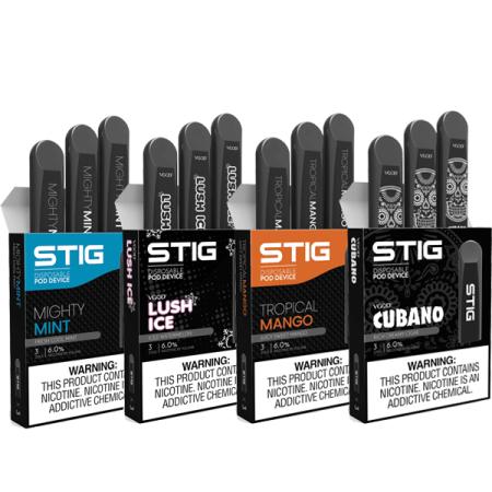 VGOD STIG Disposable Vape Pod Device - 3PK (6%)