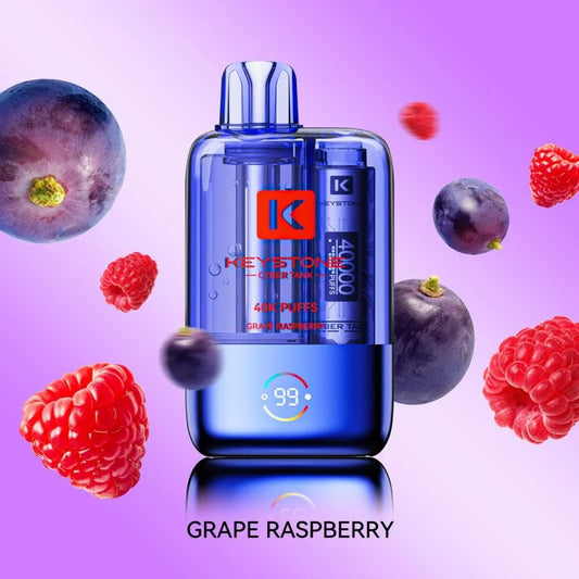 KEYSTONE CYBER TANK Grape Raspberry 40K(50MG)