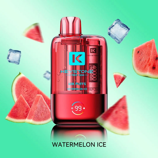 KEYSTONE CYBER TANK Watermelon Ice 40K(50MG)