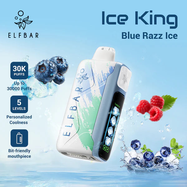 Elfbar Ice King vs Beco Soft vape comparison chart, ice vape battle verdict - ELFBAR Ice King Disposable Vape 30k (20MG) – Bida Vape