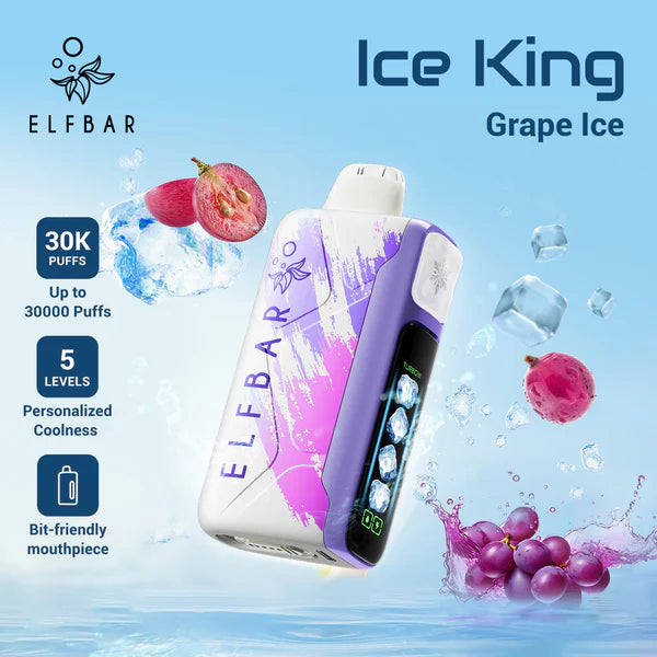 ELFBAR Ice King Disposable Vape 30k (20MG) Bida Vape ELFBAR Ice King Disposable Vape 30k (20MG) Bida Vape
