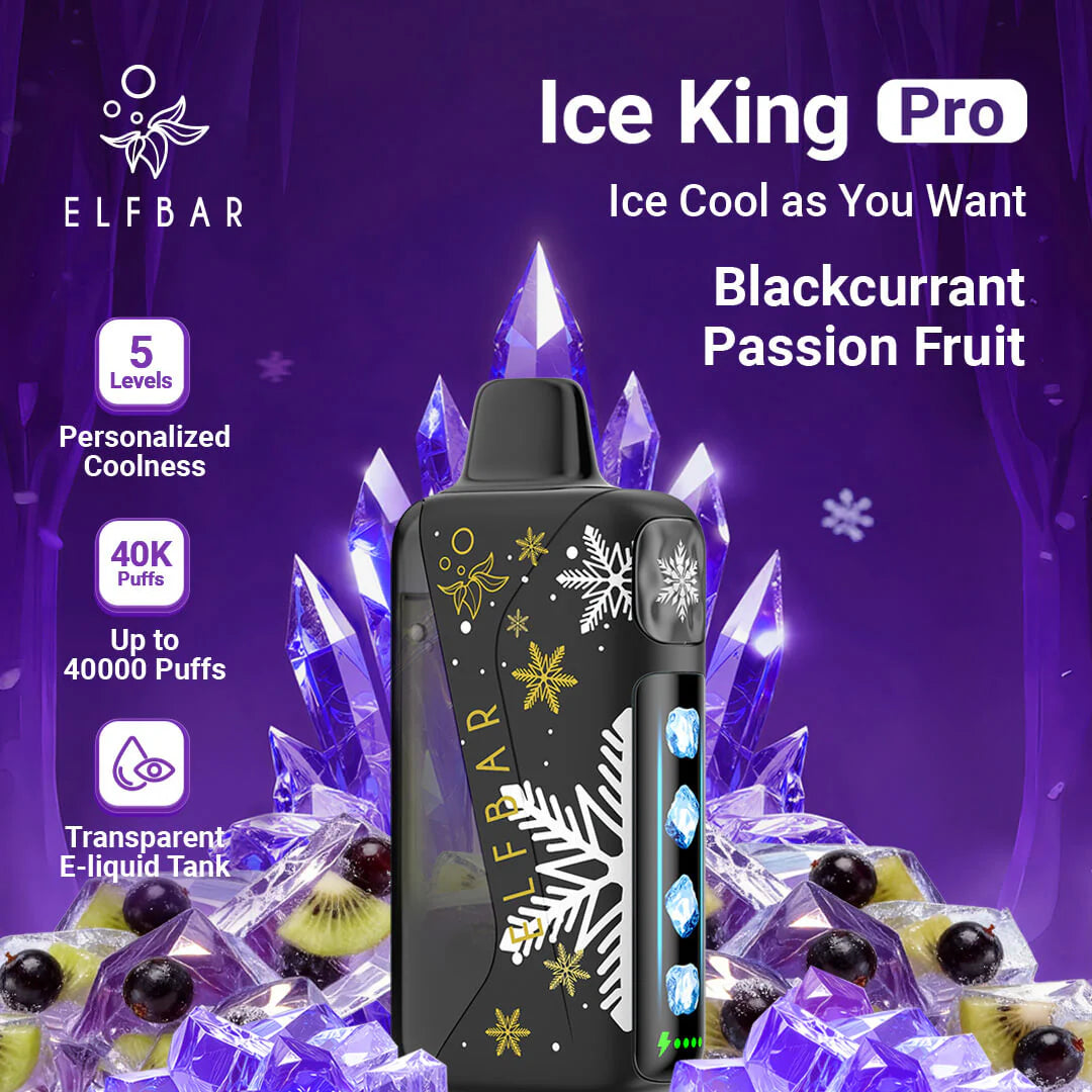 ELFBAR ELFBAR Ice King Pro Disposable Vape Winter Edition(50MG)