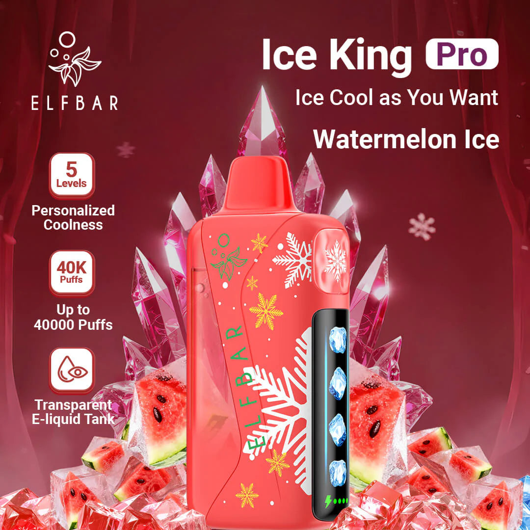 ELFBAR ELFBAR Ice King Pro Disposable Vape Winter Edition(50MG)