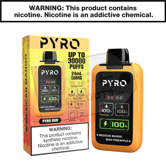 Pyro Duo 30K Mexican Mango + Maui Pineapple