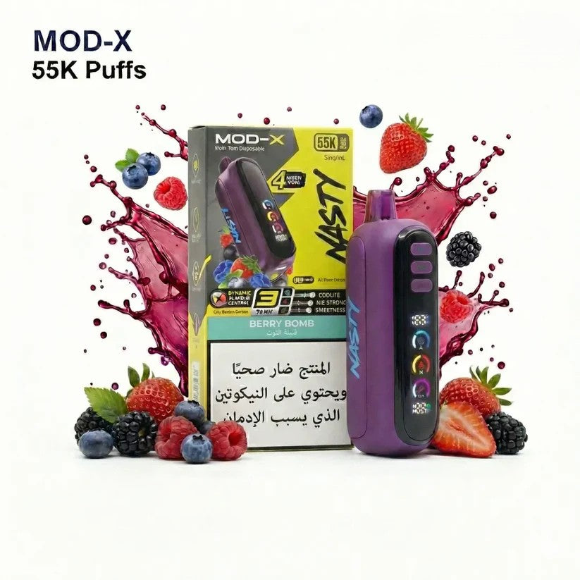 Nasty MOD-X 55K Disposable Vape (20MG)