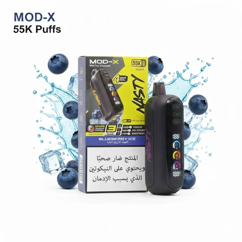 Nasty MOD-X 55K Disposable Vape (20MG)
