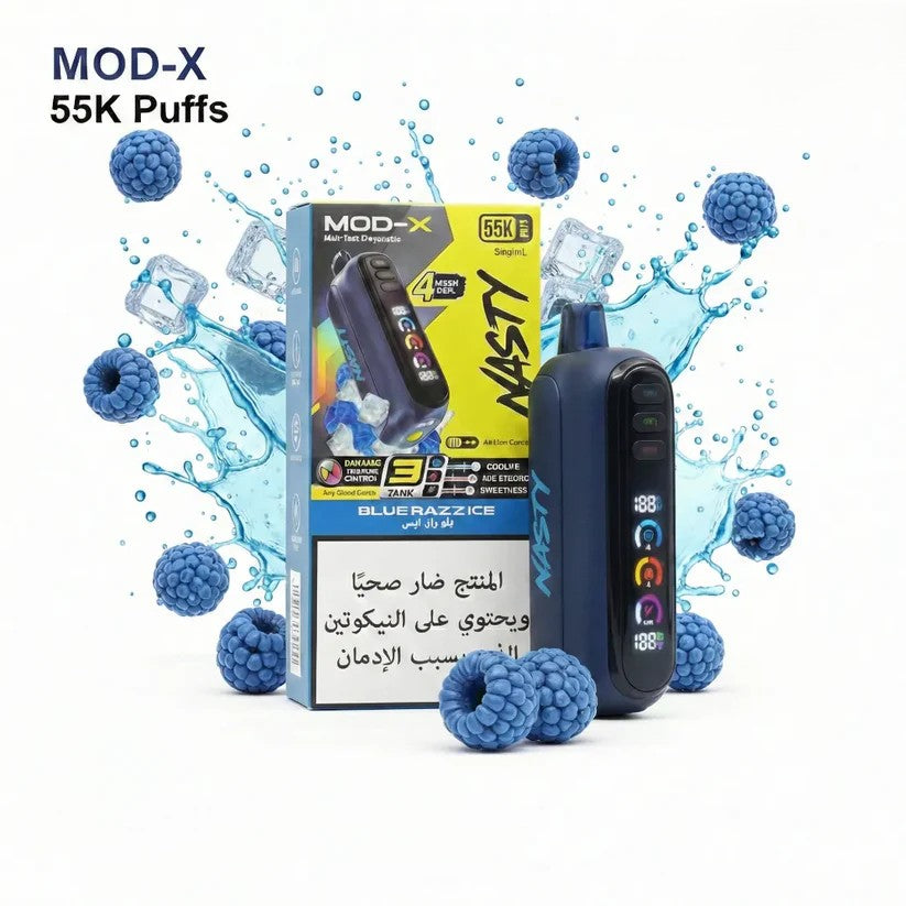 Nasty MOD-X 55K Disposable Vape (20MG)