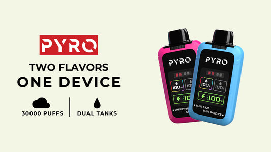 PYRO DUO 30000 Juicy Peach / Peach Ice(20MG)