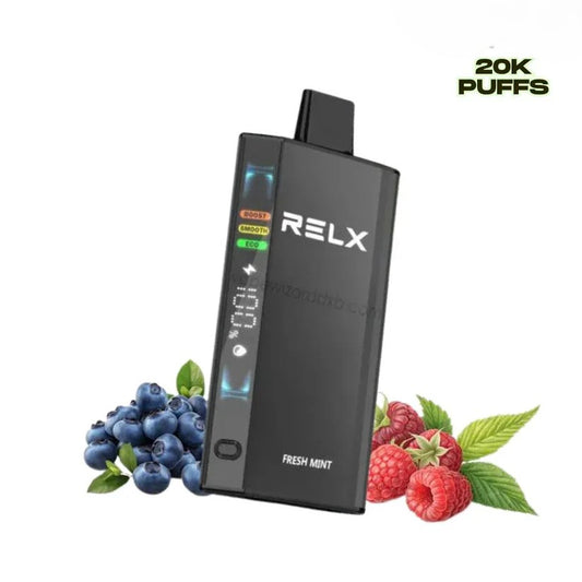 RELX 20000 Puffs Disposable Vape - Blueberry Raspberry(50MG)