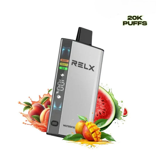 RELX 20000 Puffs Disposable Vape - Peach Mango Watermelon(50MG)