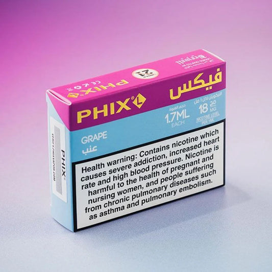 Phix Pod L Grape  1.7ml(50MG)
