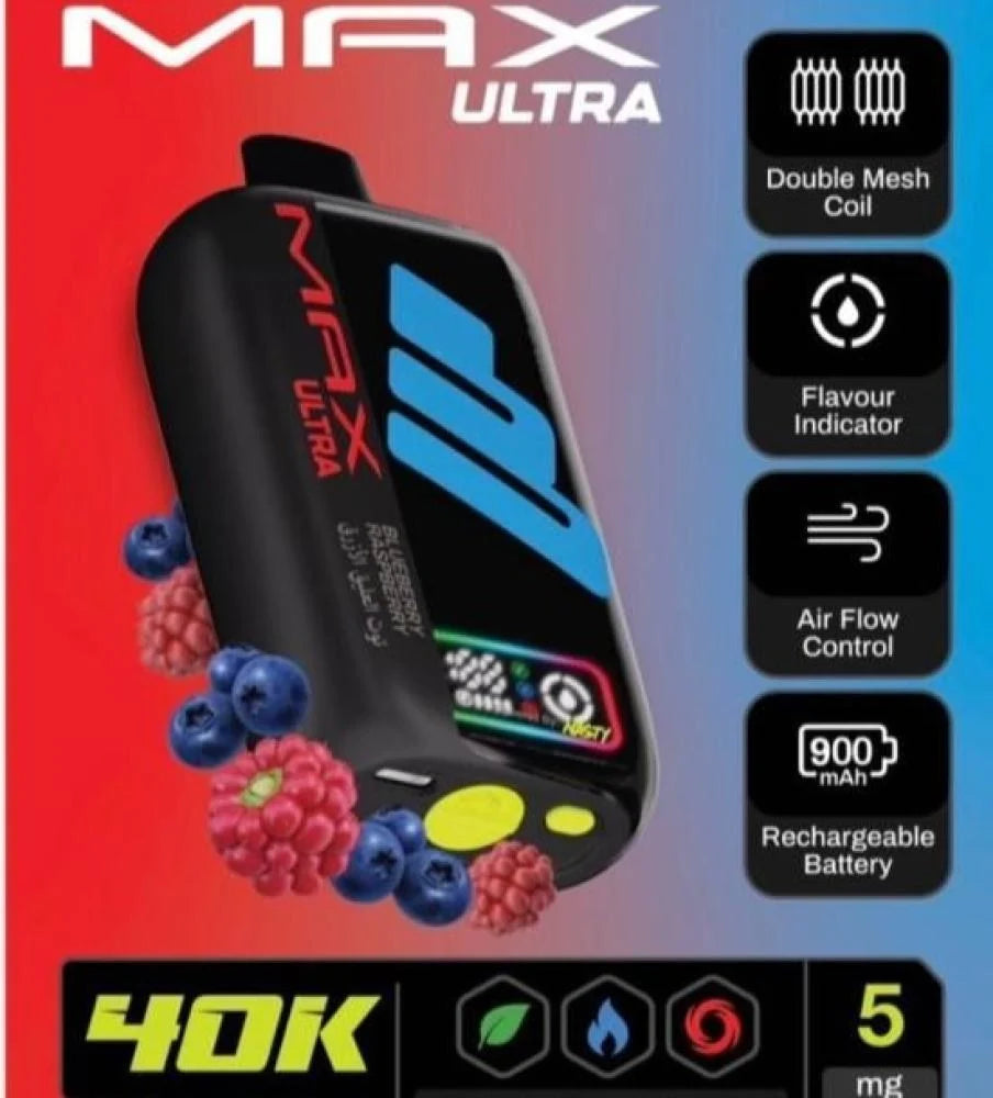 Nasty Max Ultra 40K Puffs (50MG)