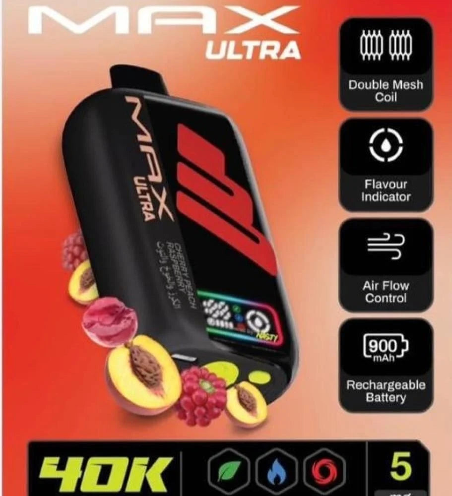 Nasty Max Ultra 40K Puffs (50MG)