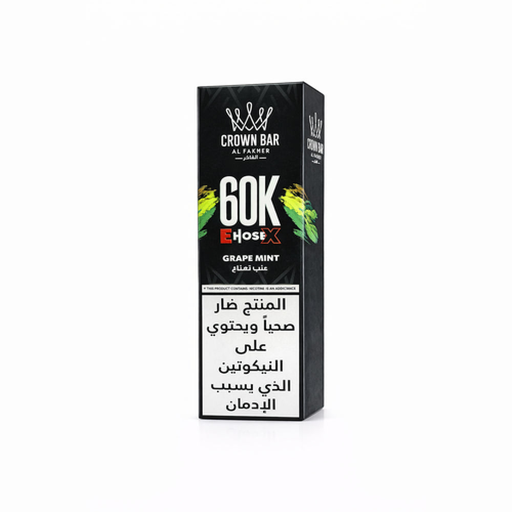 CROWN BAR ALFAKHER EHOSEX 60K PUFFS (6MG)