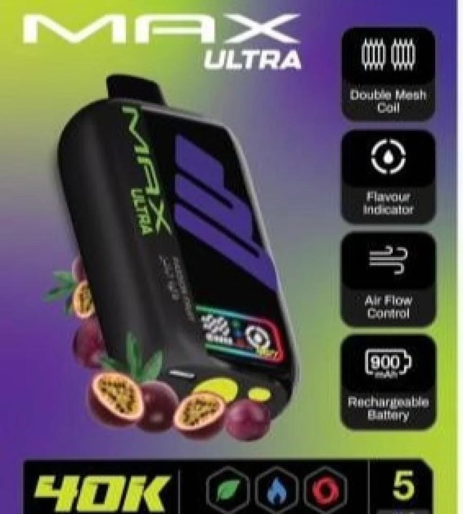 Nasty Max Ultra 40K Puffs (50MG)