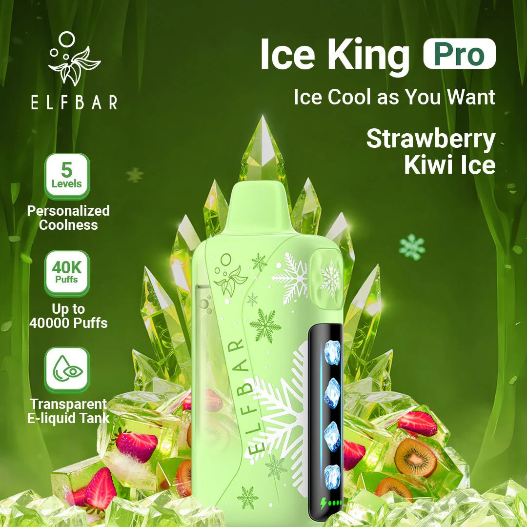 ELFBAR ELFBAR Ice King Pro Disposable Vape Winter Edition(50MG)
