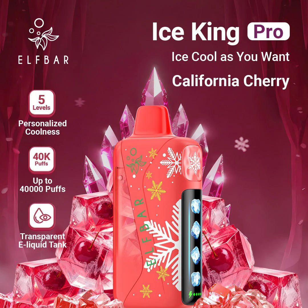 ELFBAR ELFBAR Ice King Pro Disposable Vape Winter Edition(50MG)