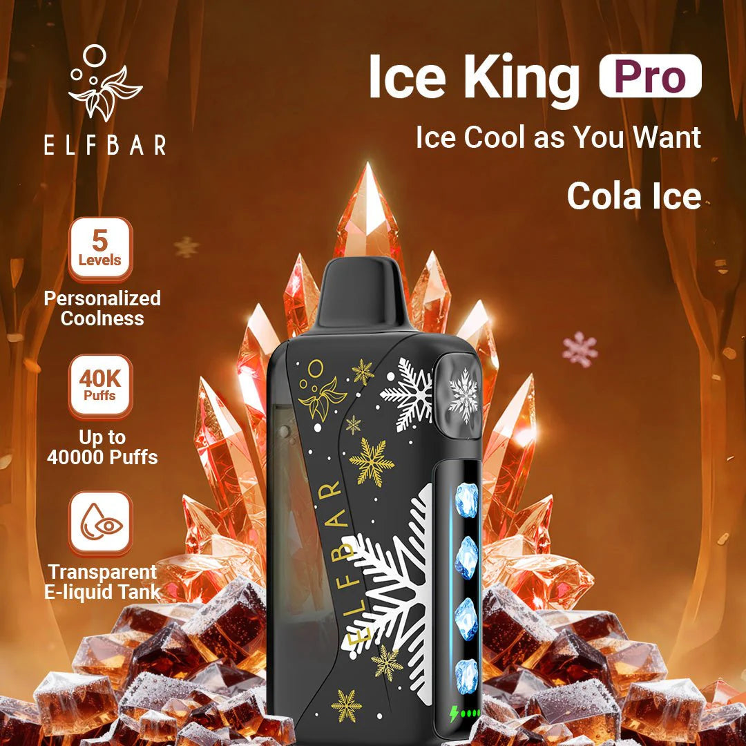 ELFBAR ELFBAR Ice King Pro Disposable Vape Winter Edition(50MG)