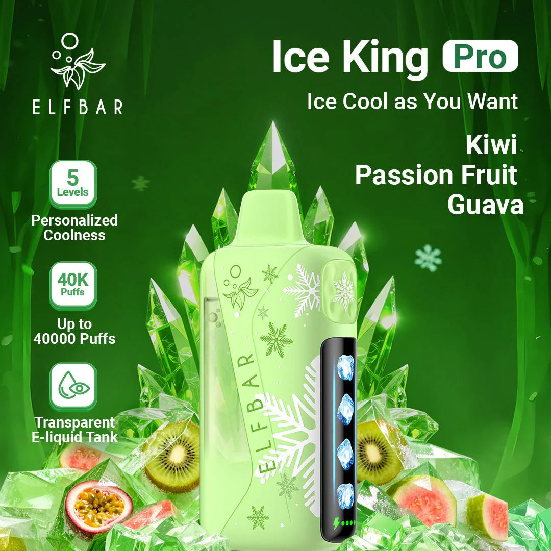 ELFBAR ELFBAR Ice King Pro Disposable Vape Winter Edition(50MG)