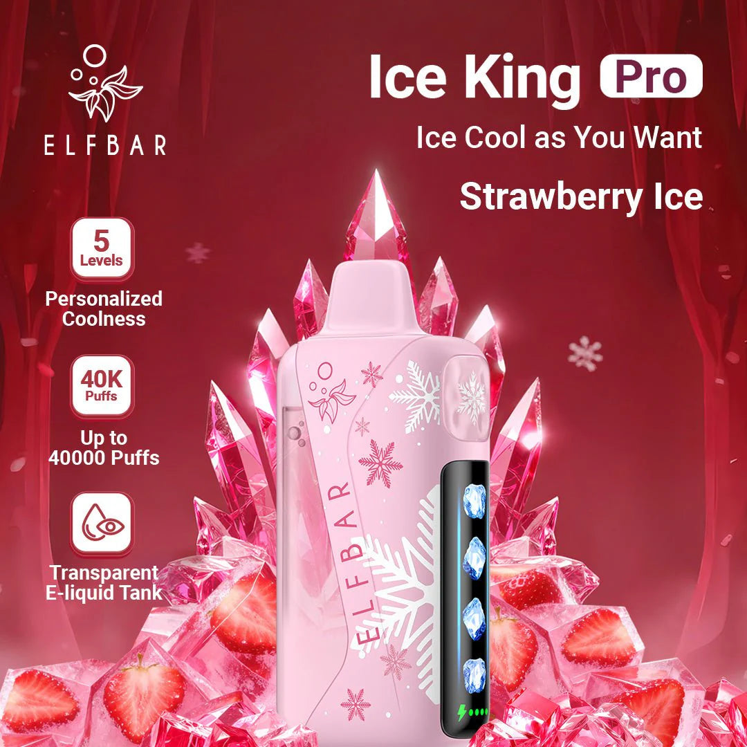 ELFBAR ELFBAR Ice King Pro Disposable Vape Winter Edition(50MG)