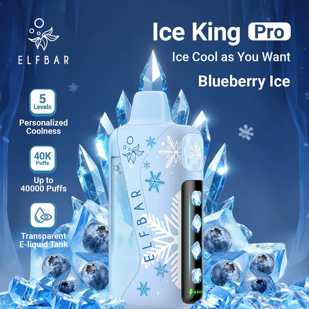 ELFBAR ELFBAR Ice King Pro Disposable Vape Winter Edition(50MG)