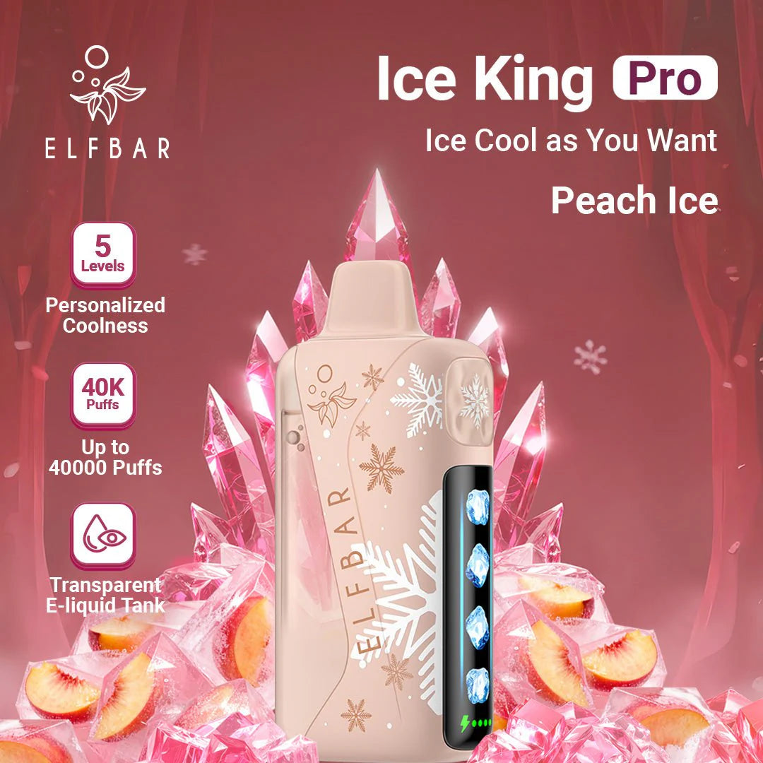 ELFBAR ELFBAR Ice King Pro Disposable Vape Winter Edition(50MG)