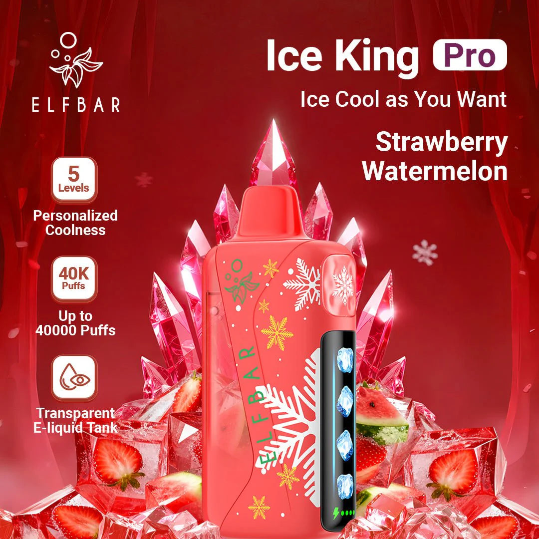 ELFBAR ELFBAR Ice King Pro Disposable Vape Winter Edition(50MG)