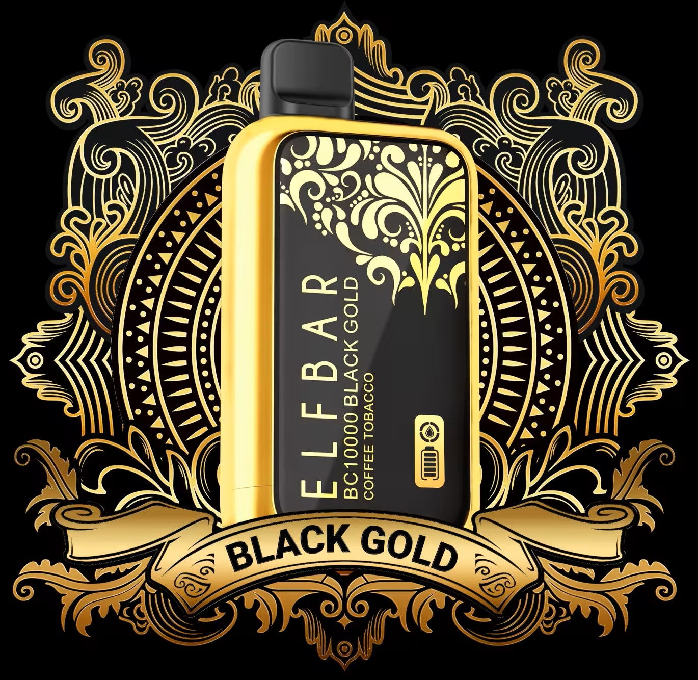 ELFBAR BC10000 BLACK GOLD (50MG)