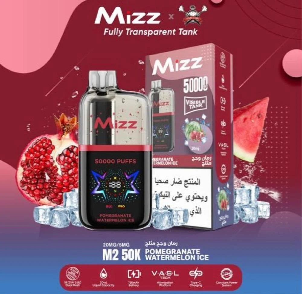 MIZZ M2 50000 Puffs(50MG)