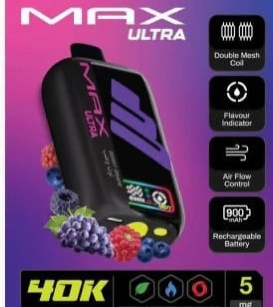 Nasty Max Ultra 40K Puffs (50MG)