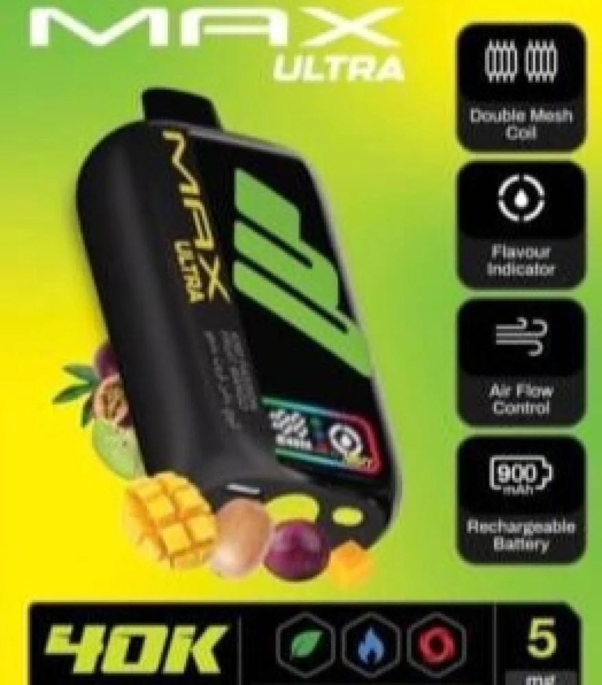 Nasty Max Ultra 40K Puffs (50MG)