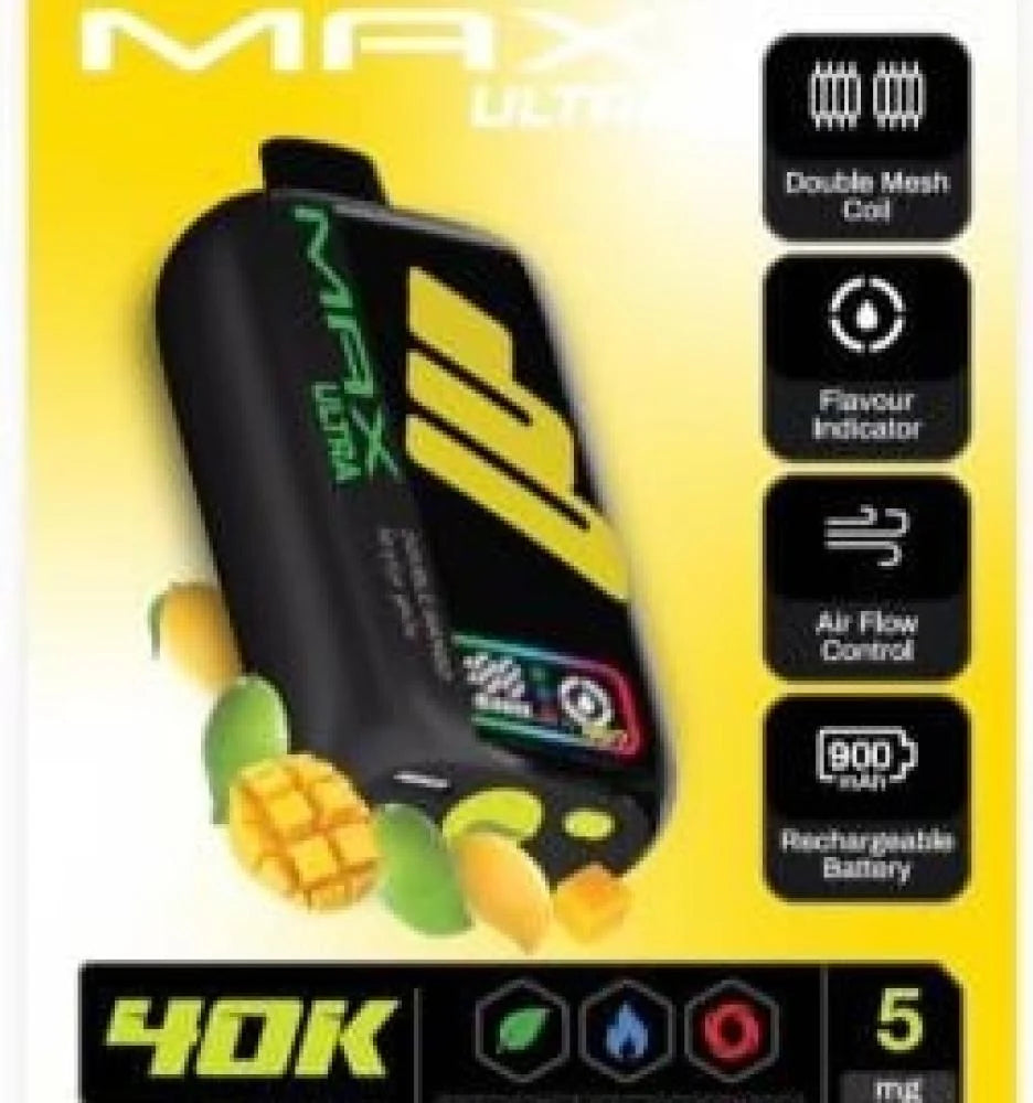 Nasty Max Ultra 40K Puffs (50MG)