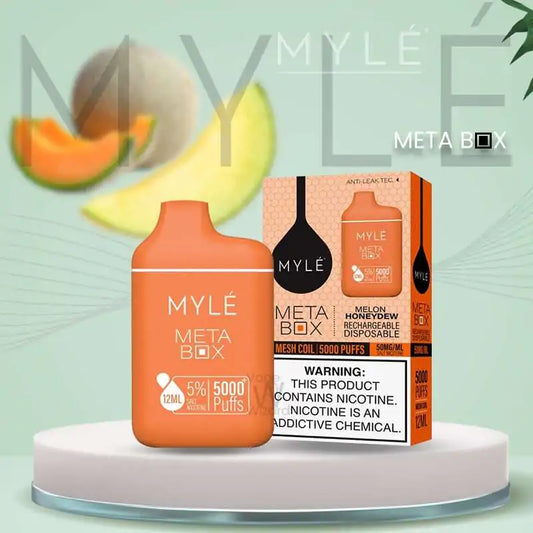 MYLE META BOX 5000 PUFFS-MELON HONEYDEW