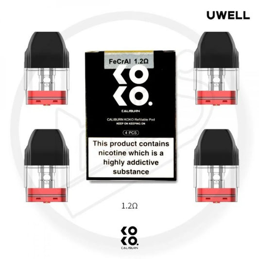 بودات يو وبل كوكو - Uwell Koko Pod (Red)