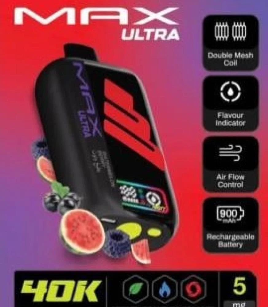 Nasty Max Ultra 40K Puffs (50MG)