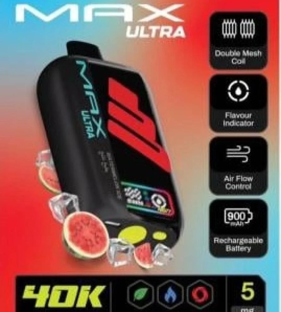Nasty Max Ultra 40K Puffs (50MG)